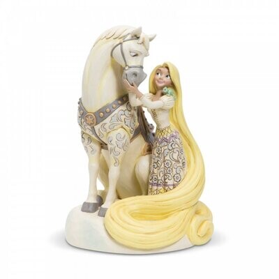 Rapunzel con cavallo White Woodland "Disney Traditions" - Jim Shore