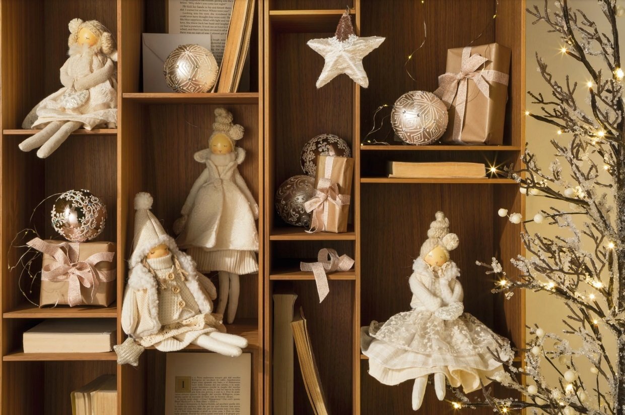 ​Fatina Natalizia in tessuto - L'Oca Nera