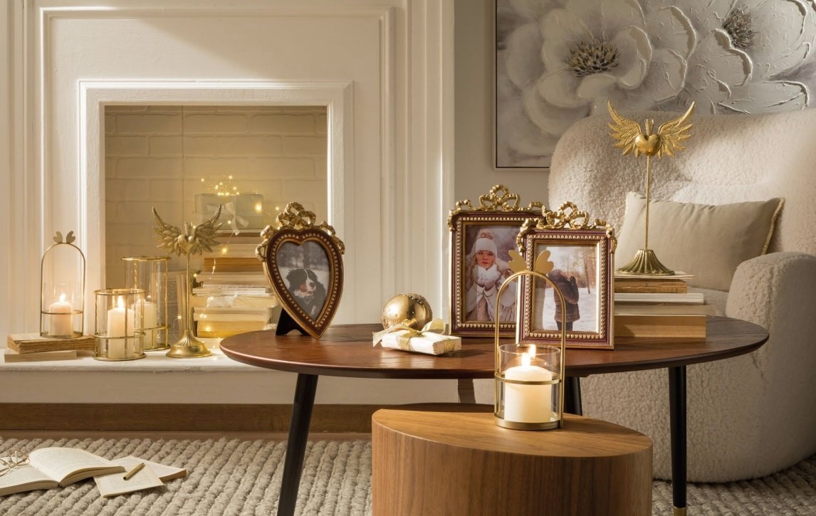 Lanterna cilindro piccola con candela - L'Oca Nera