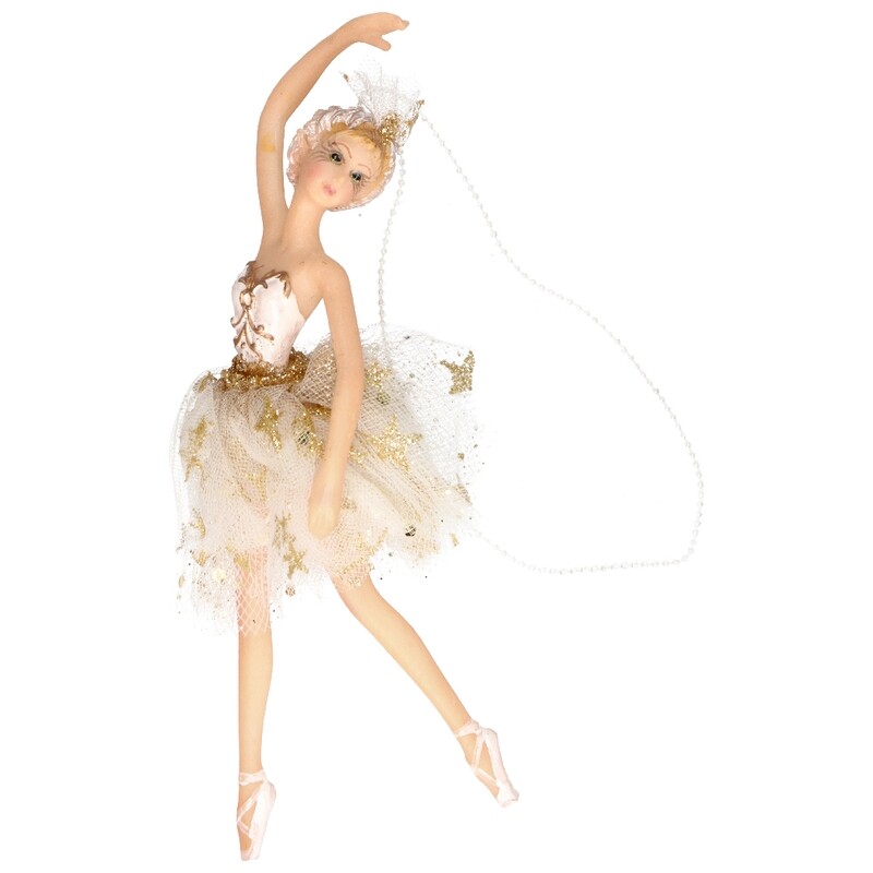 Decorazione da appendere Ballerina oro - Timstor Decorazione da appendere Ballerina oro - Timstor