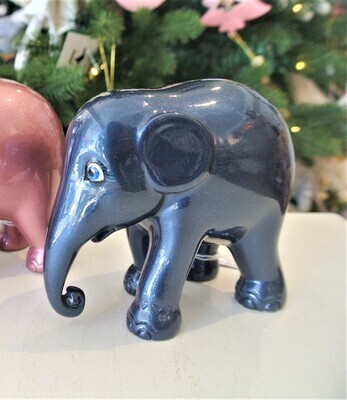 Elefante "Metallic Prussian Blue" H 10 cm - Elephant Parade