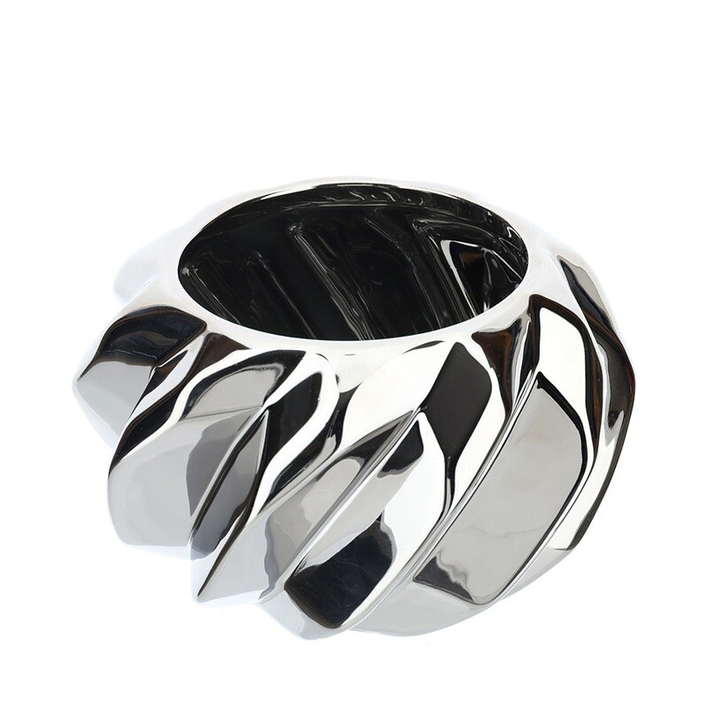 Vaso Tecno ceramica Argento piccolo - Hervit Vaso Tecno ceramica Argento piccolo - Hervit