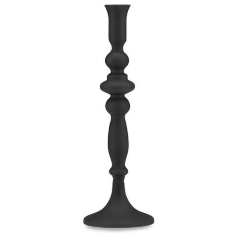 Candeliere Nero in vetro - Fade