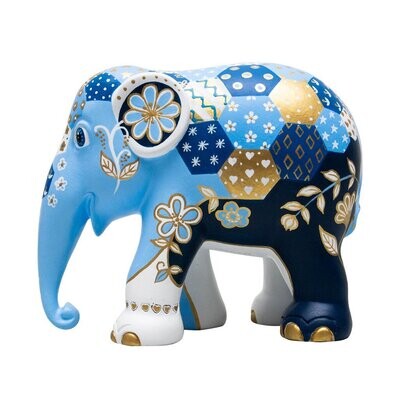 Elefante "Patchie Indigo" H 20 cm - Elephant Parade