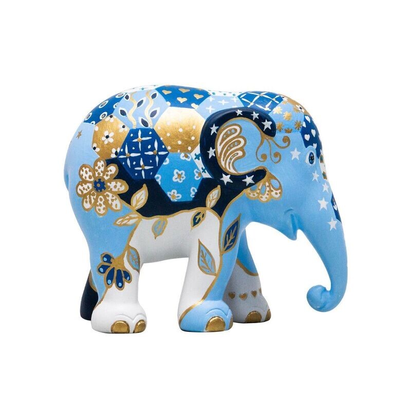 Elefante "Patchie Indigo" H 10 cm - Elephant Parade