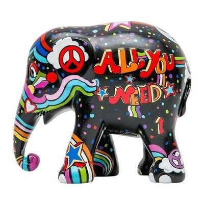 Elefante "All You Need Is Love" H 10 cm - Elephant Parade