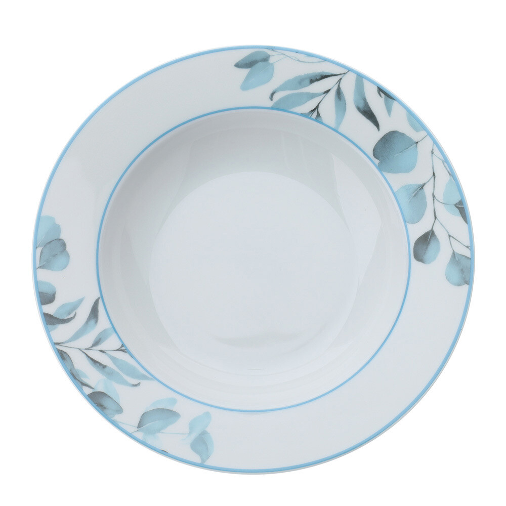 Svuotatasche conchiglia porcellana azzurro/sabbia