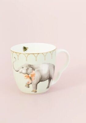 Tazza mug Large Elefante con fiocco - Yvonne Ellen