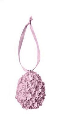 Uovo di Pasqua Rosa da appendere - Fade
