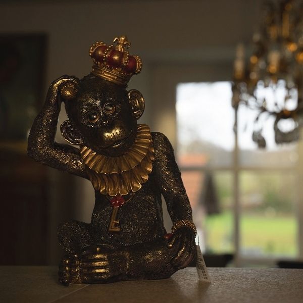 Statua Scimmia Principe Pongo - Werns