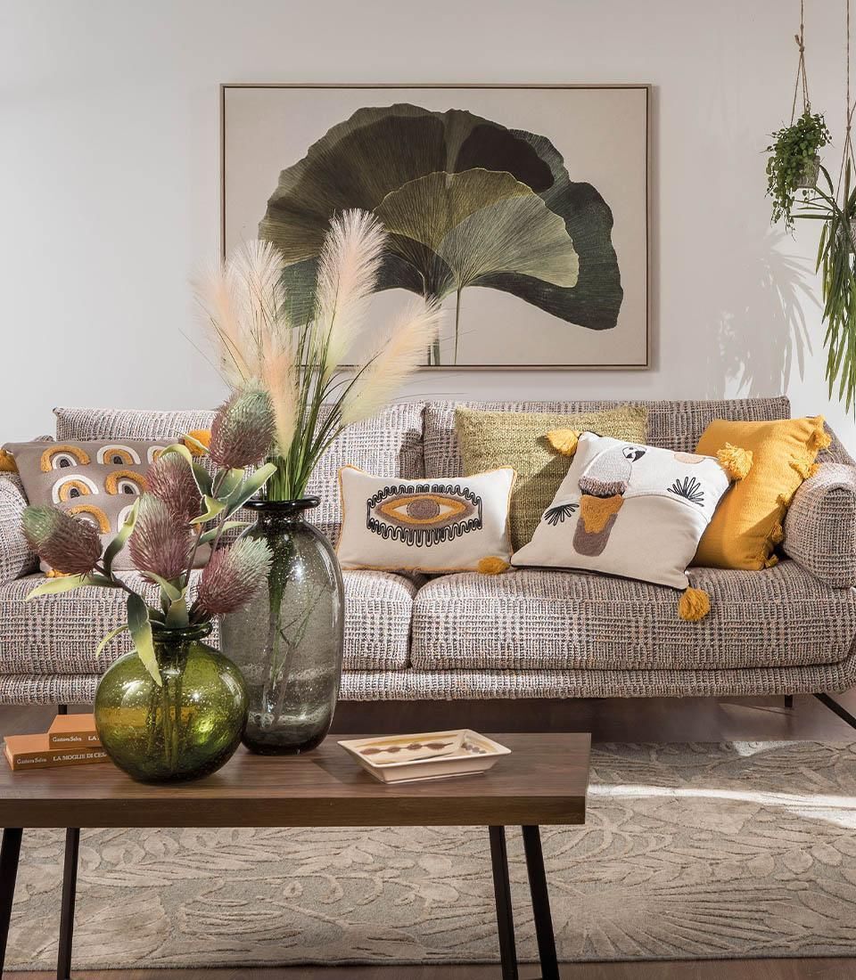 Vaso Alto in Vetro grigio - L'Oca Nera