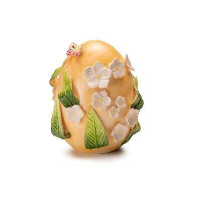 Uovo di Pasqua in Ceramica Arancio piccolo - Palais Royal