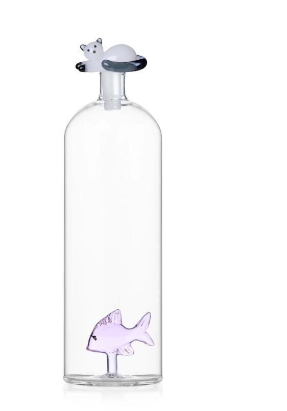 ​Bottiglia con Pesce e Gatto "Tabby Cat" - ICHENDORF MILANO