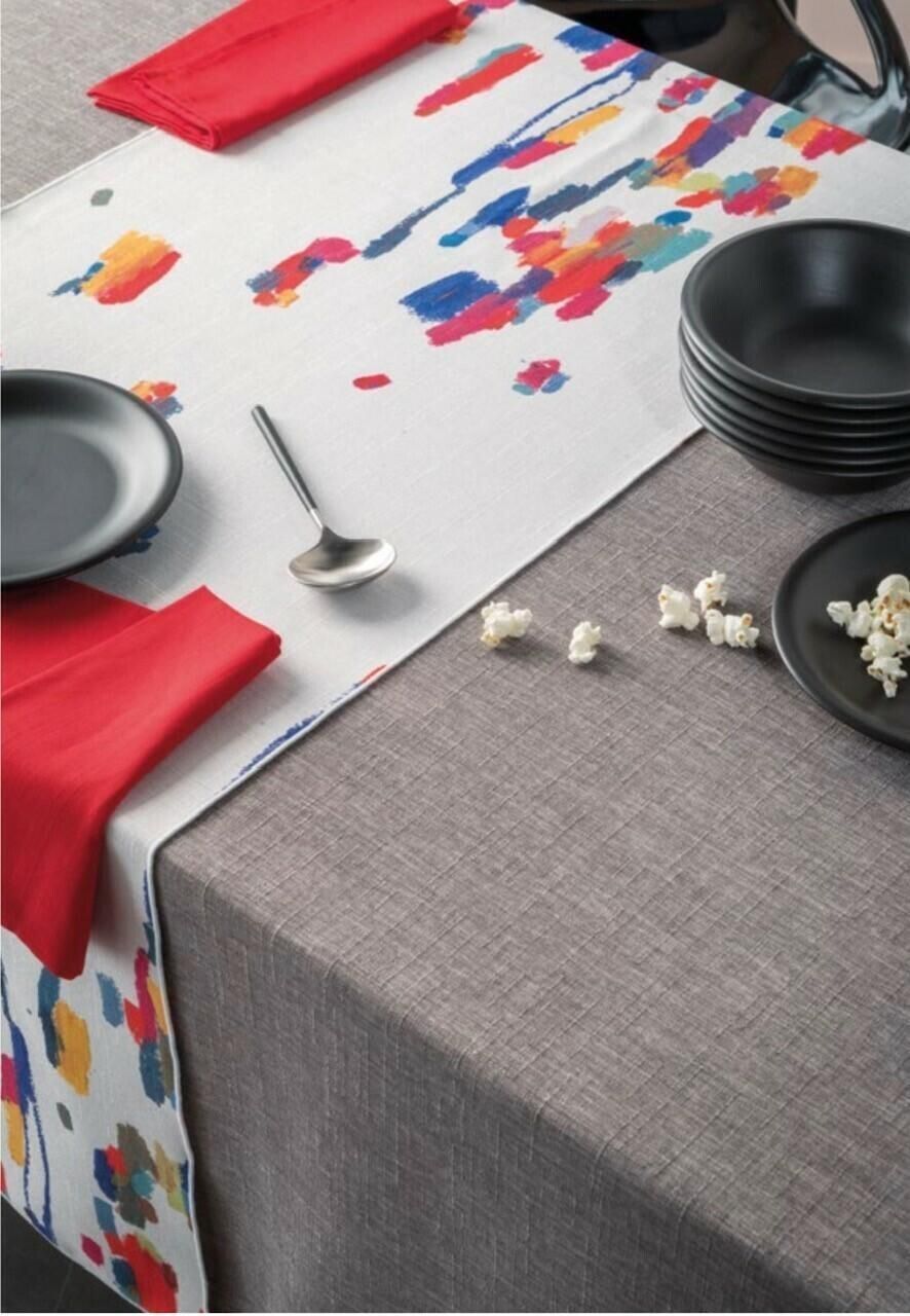 ​Tovaglia Antimacchia Grigio 