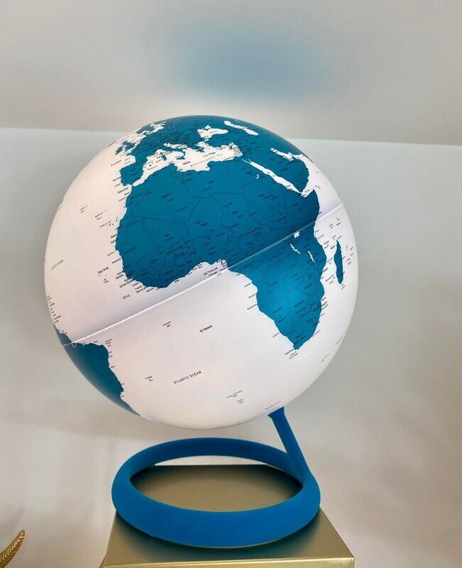 ​Mappamondo Luminoso "Velvet Zaffiro" - Atmosphere Evolve