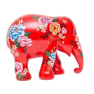 Elefante "Peony Lover" H 20 - Elephant Parade