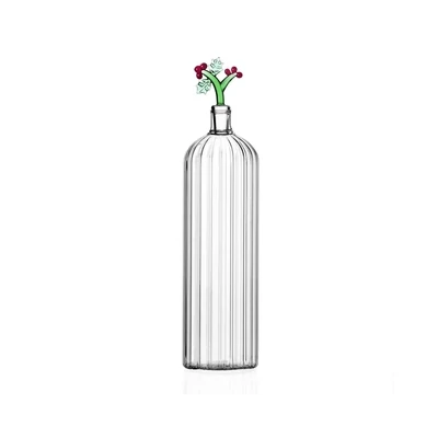 Bottiglia ottica con bacche - ICHENDORF CHRISTMAS FLOWERS