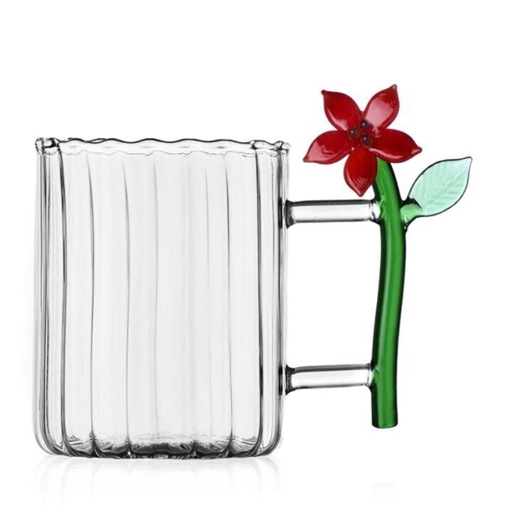 ​Mug ottica Stella Rossa - CHRISTMAS FLOWERS ICHENDORF