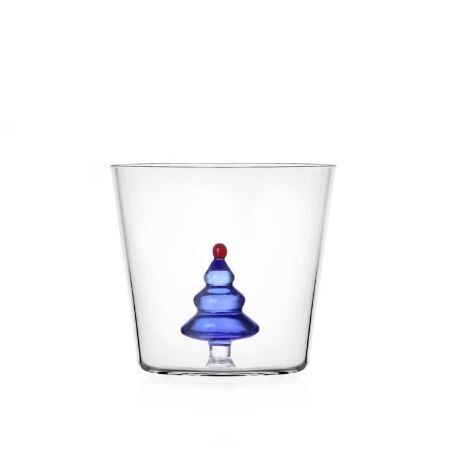 ​Bicchiere Tumbler con Albero Blu - WHITE BEAR&WISH TREE ICHENDORF