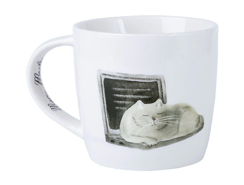 ​Tazza mug Gatto su computer  - Maxwell & Williams