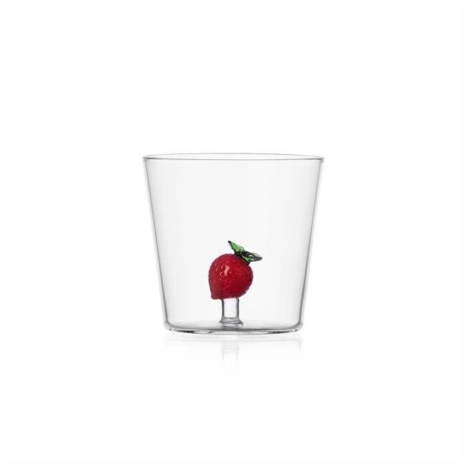 ​Bicchiere Tumbler fragola "Fruits and Flower" - ICHENDORF MILANO