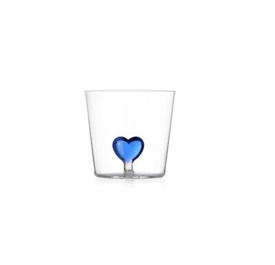 ​Bicchiere Tumbler Cuore Blu - ICHENDORF MILANO