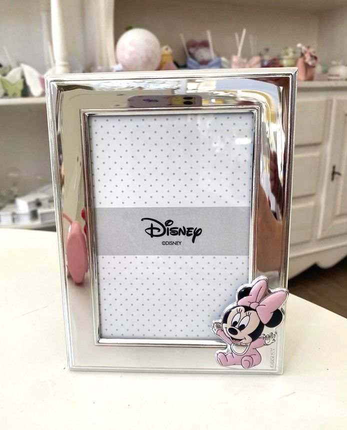 ​Cornice in Argento  Baby Minnie 9x13 - Disney