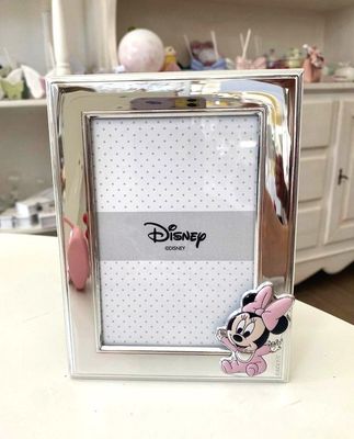 Cornice in Argento Baby Minnie 9x13 - Disney Cornice in Argento Baby Minnie 9x13 - Disney