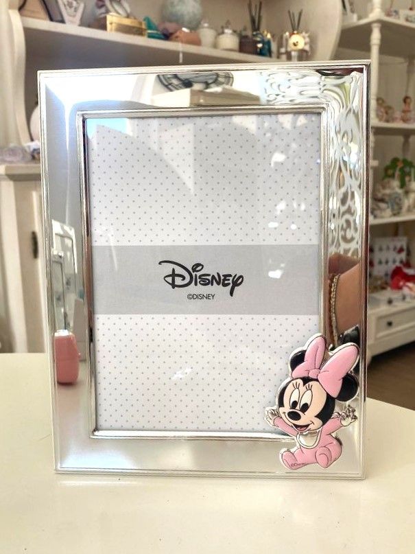 ​Cornice in Argento  Baby Minnie 13x18 - Disney