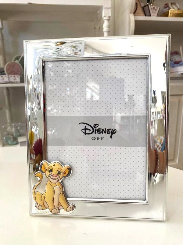 Cornice in Argento Simba 13x18 - Disney Cornice in Argento Simba 13x18 - Disney