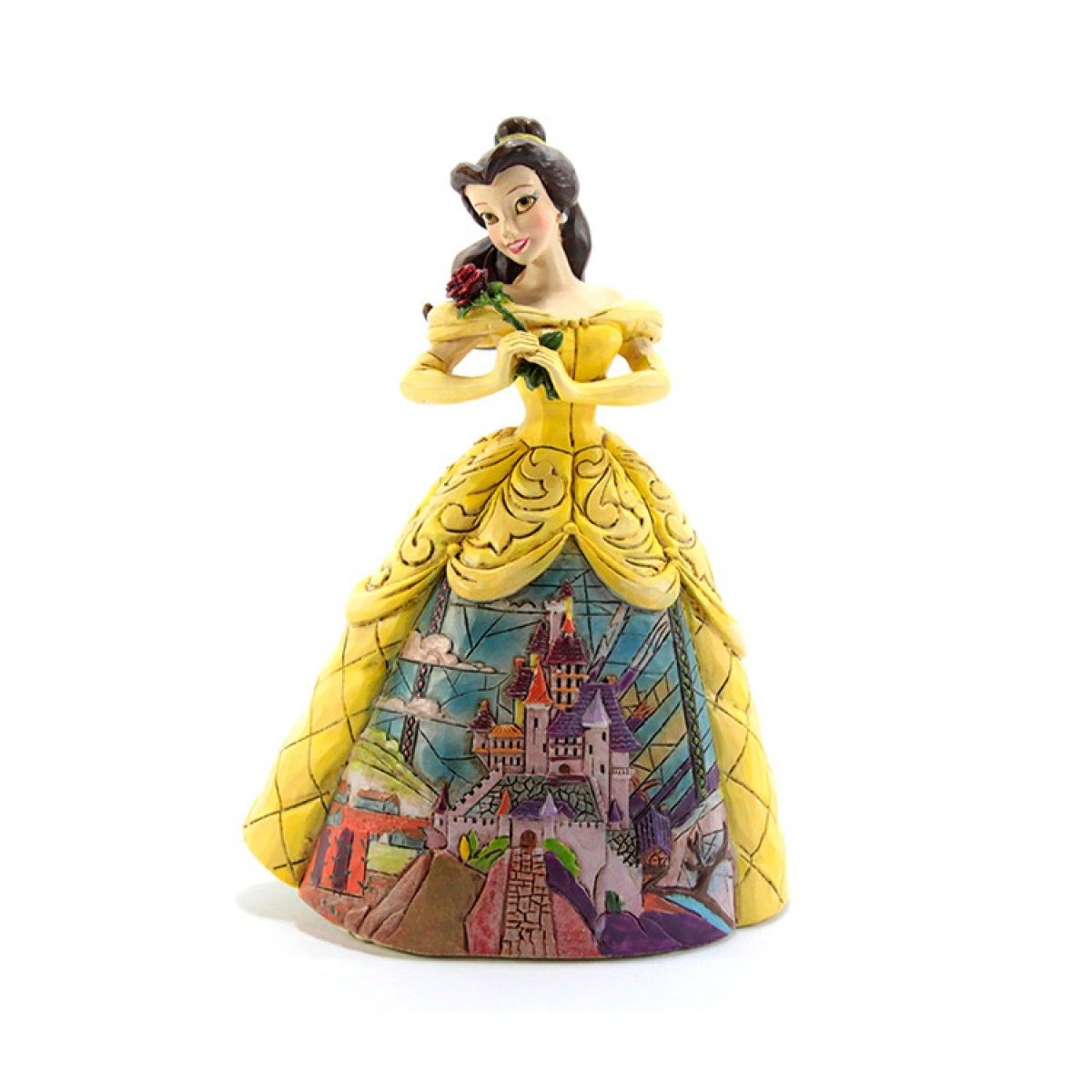 Belle con castello "Disney Traditions" - Jim Shore