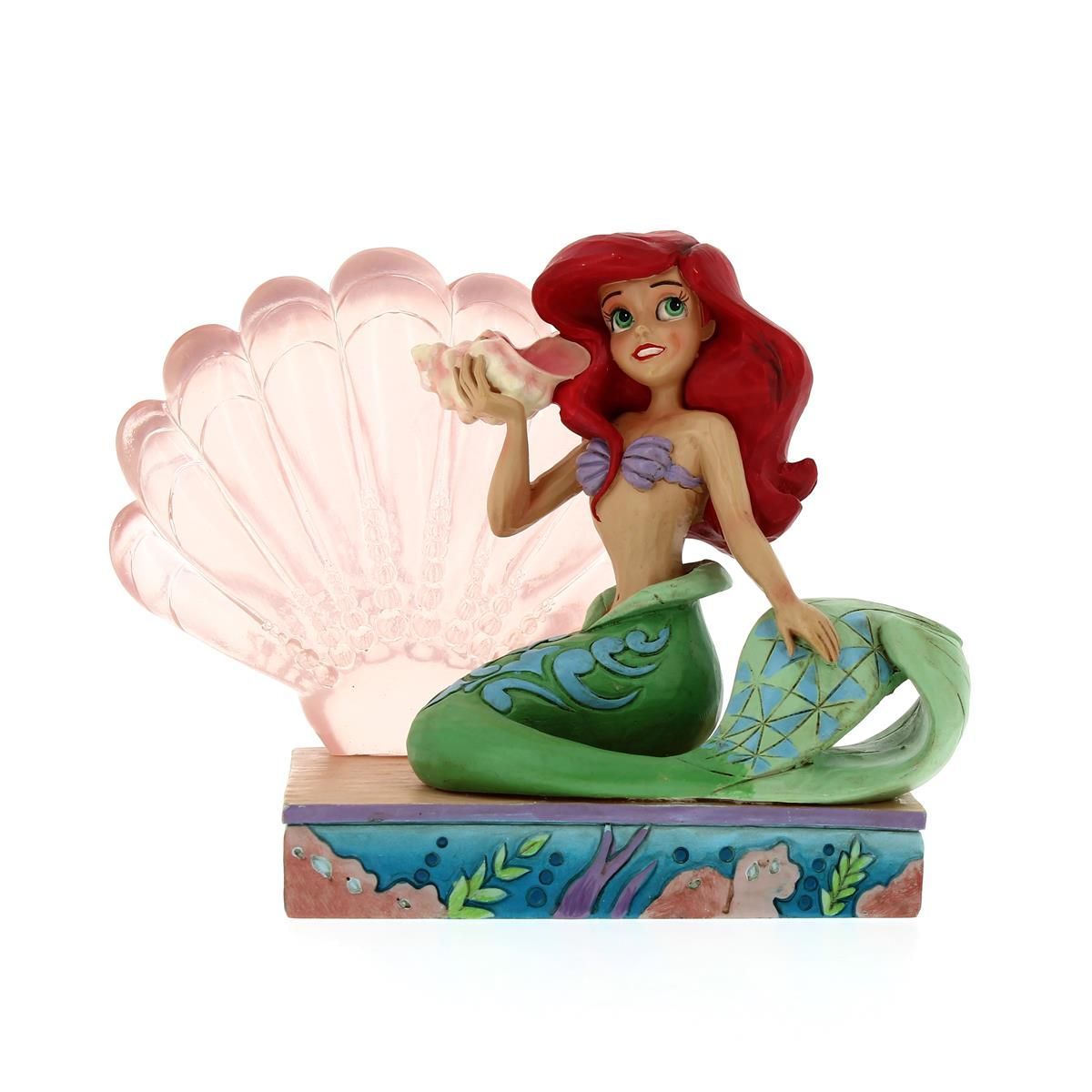 Ariel con conchiglia "Disney Traditions" - Jim Shore