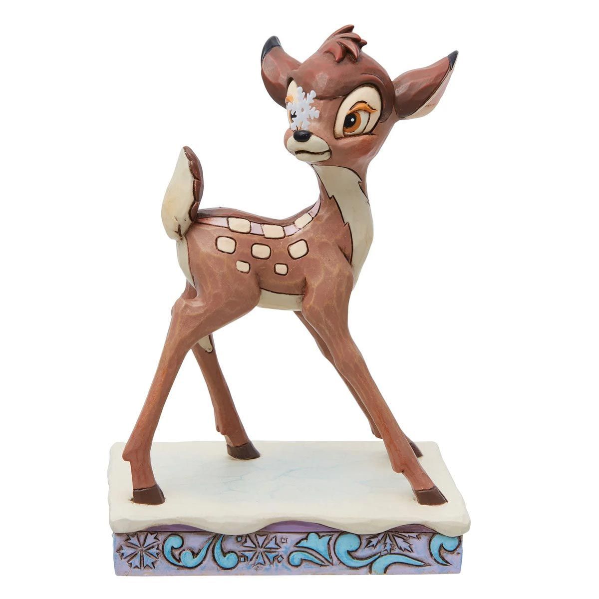 Bambi con fiocco di neve "Disney Traditions" - Jim Shore