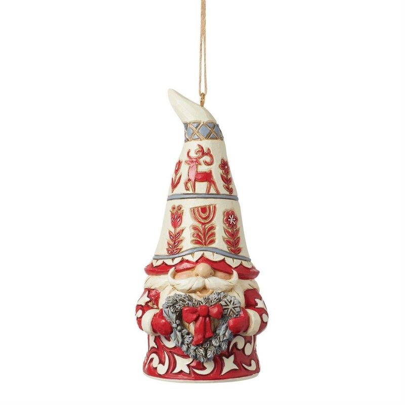 Decorazione da appendere gnomo natalizio con cuore - Jim Shore