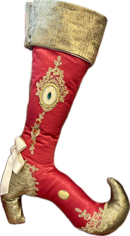 Calza Rossa e oro