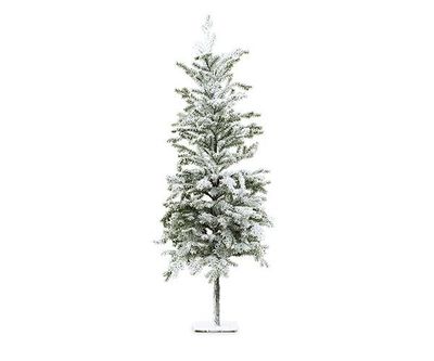Albero Pino Innevato con Base in Ferro Albero Pino Innevato con Base in Ferro