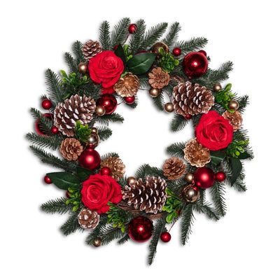 GHIRLANDA ROSE ROSSE - Henriette GHIRLANDA ROSE ROSSE - Henriette