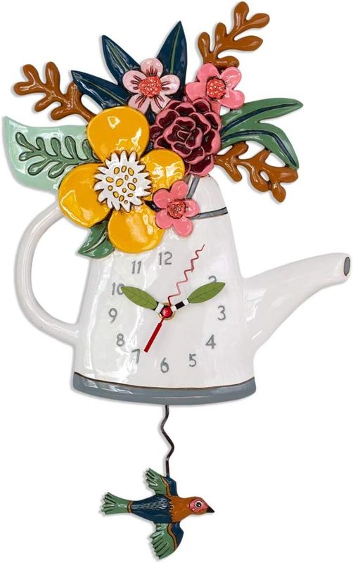 ​Orologio "Annaffiatoio con Fiori" - Allen Designs