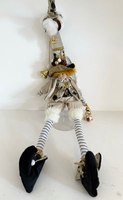 Folletto Maschio Bianco con Campanella Folletto Maschio Bianco con Campanella