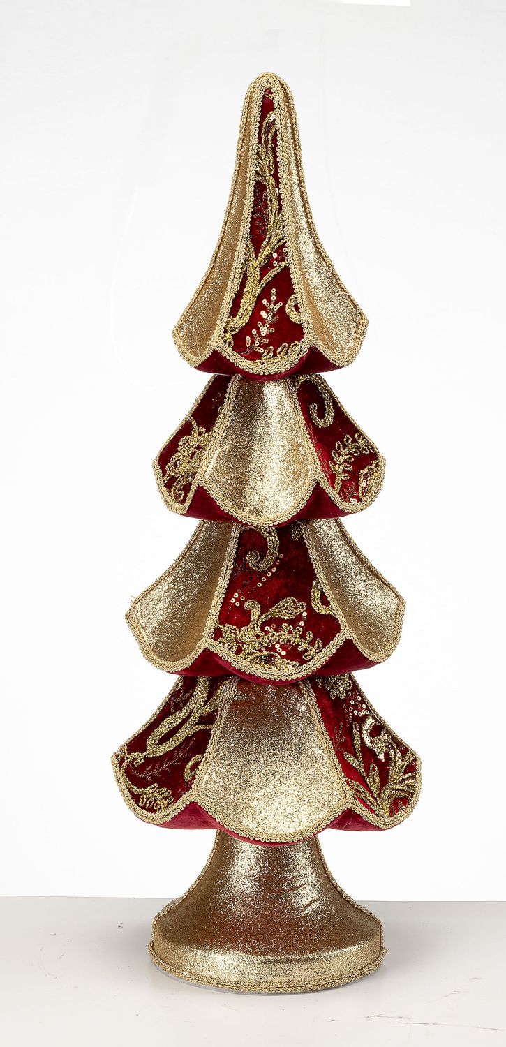 Albero in velluto H 80 - Lamart