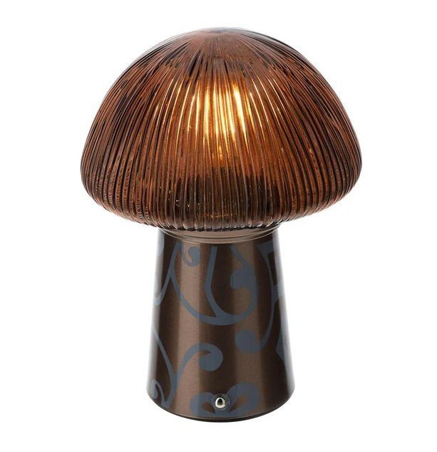 ​Lampada Led Crown Vetro Ambra - Hervit