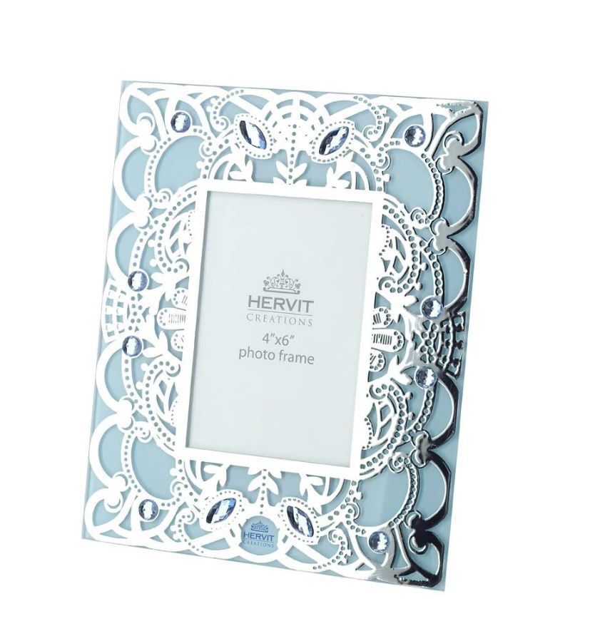 ​Cornice Byzantium Azzurro 18×22 - Hervit