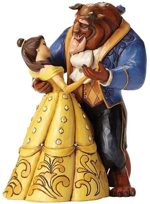 Belle e la Bestia che ballano "Disney Traditions" - Jim Shore
