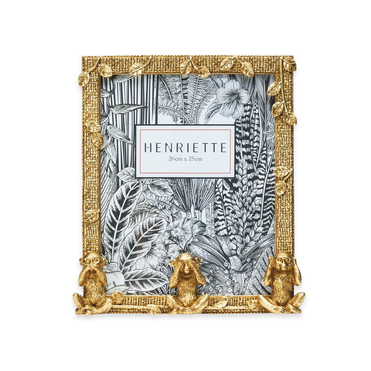 Cornice tre scimmiette - Henriette