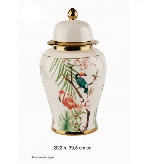 Vaso Potiche Esotico ​​