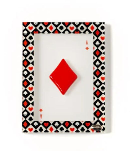 Quadretto Seme Quadri  Poker
