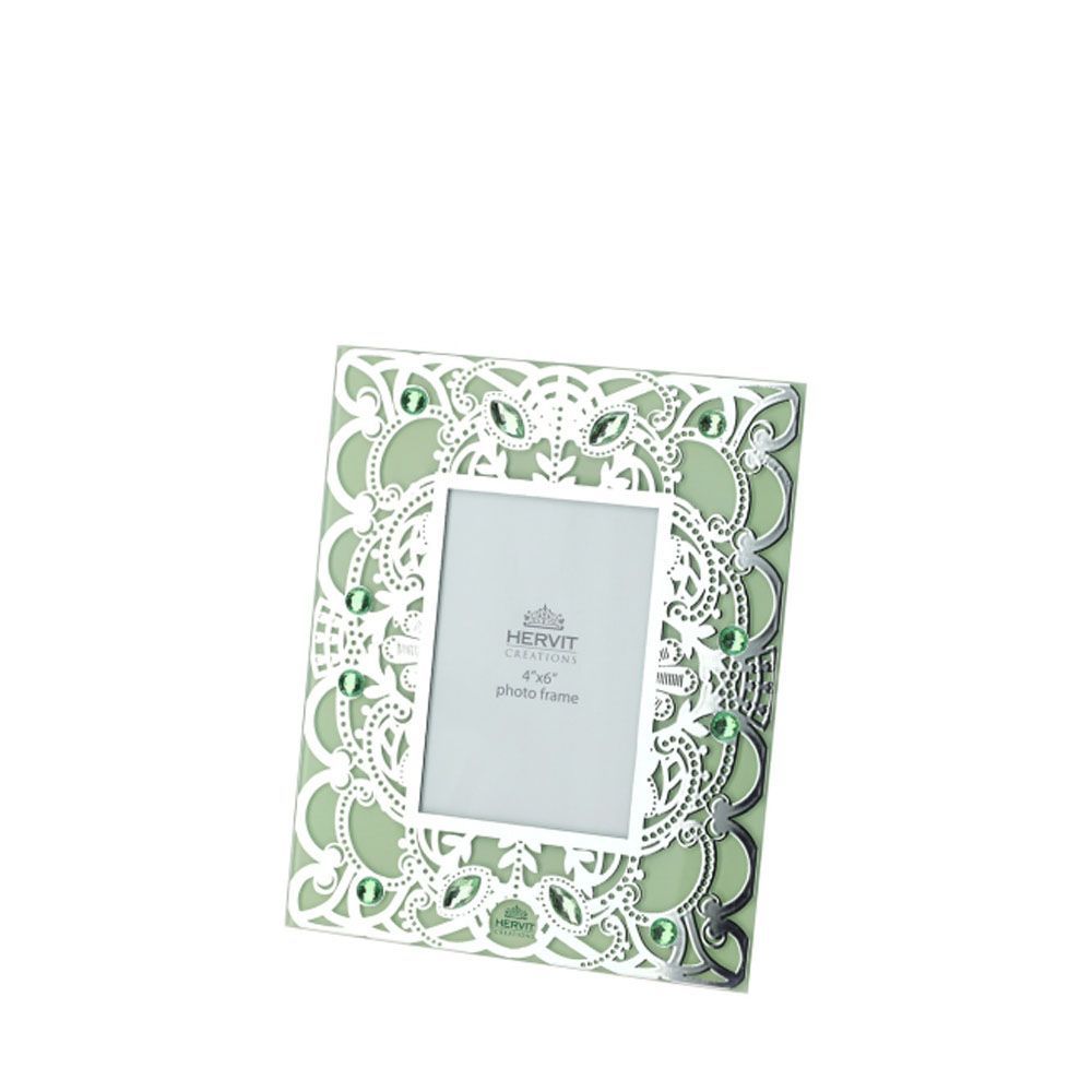 Cornice Byzantium verde 18×22 - Hervot