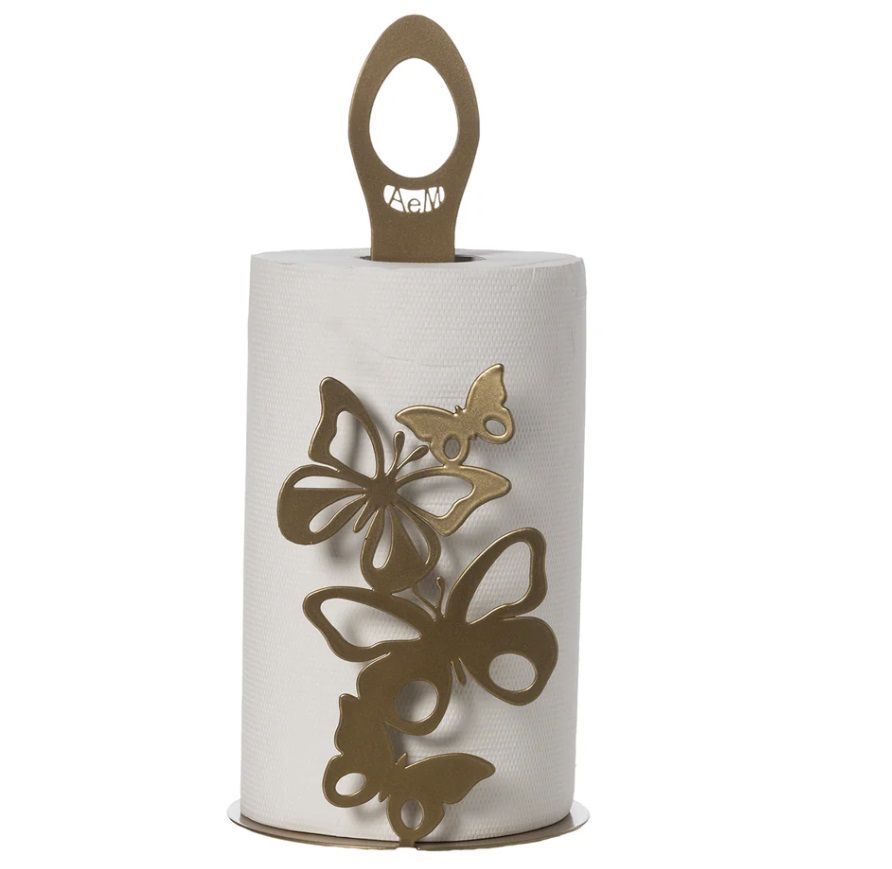 Porta rotoli Farfalloso ORO - Arti e Mestieri