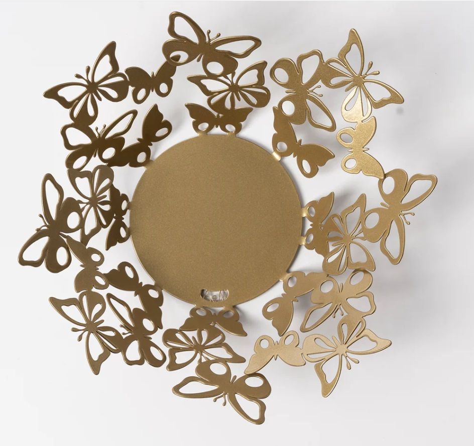 ​Centrotavola Farfalloso piccolo ORO - Arti e Mestieri