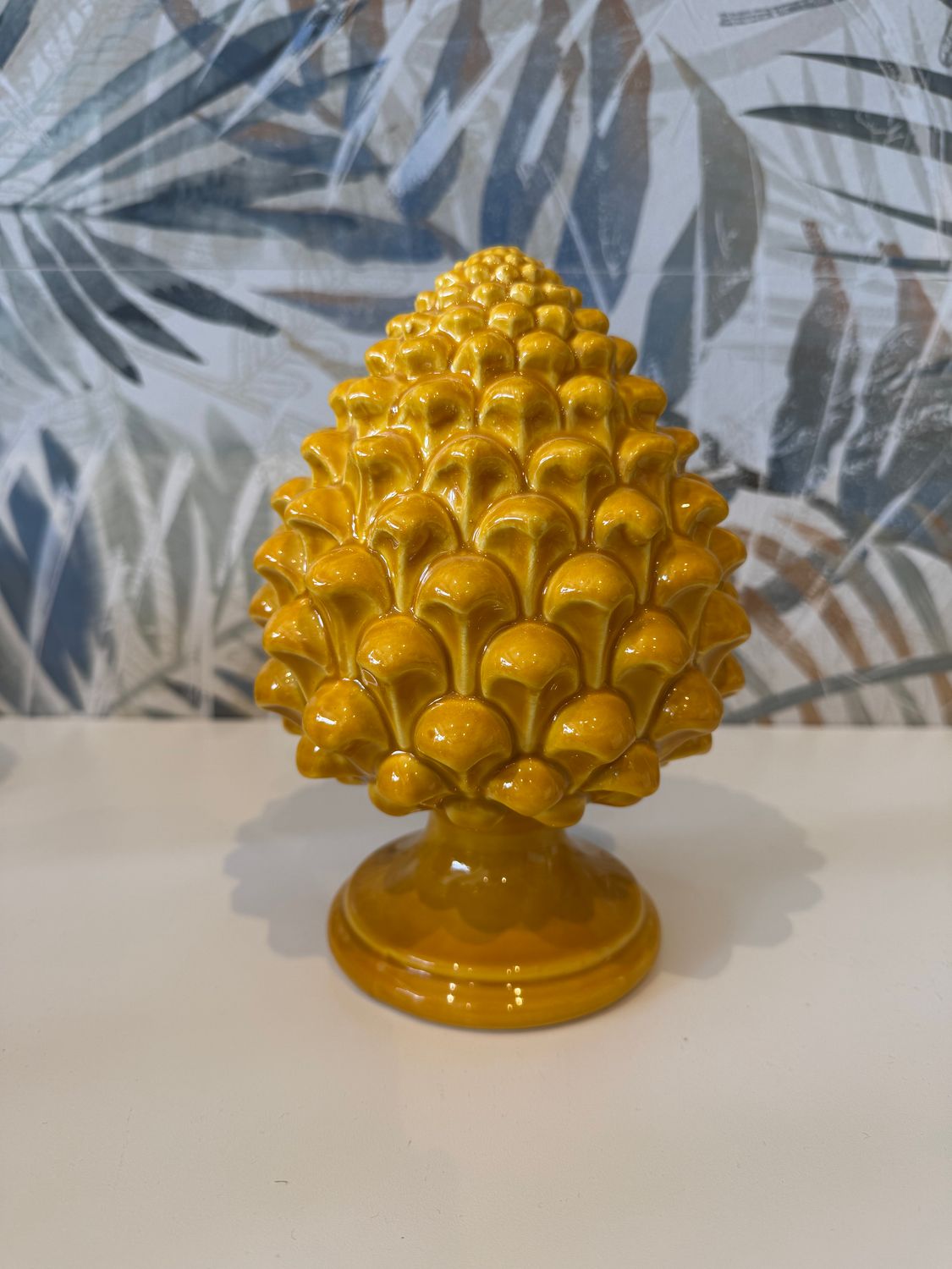 Pigna Senape H 20 - Ceramica Caltagirone